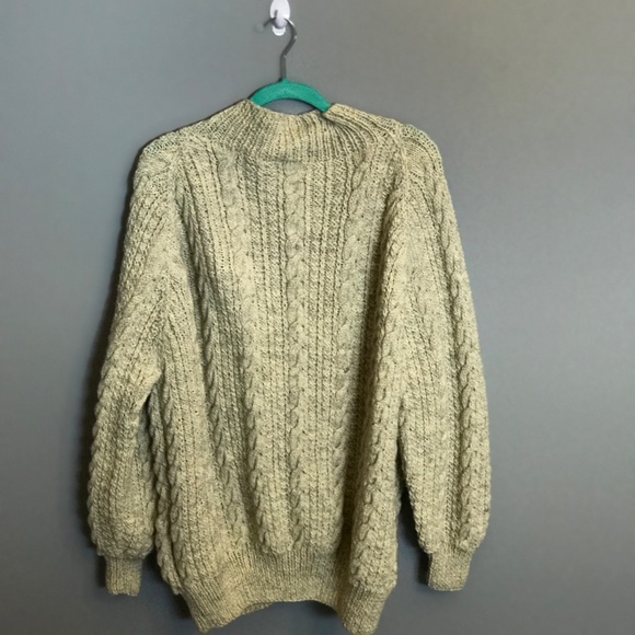 Vintage Handmade Unisex Sweater With Pockets - Picture 3 of 6